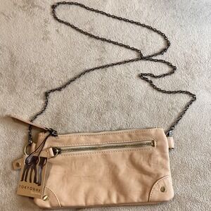 Tokyo Bay Sacchetto Camel Colored Wallet‎ Crossbody bag, Removable Chain Strap